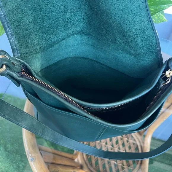 Vintage Coach Whitney Duffel Bag - Bottle Green - Picture 16 of 16